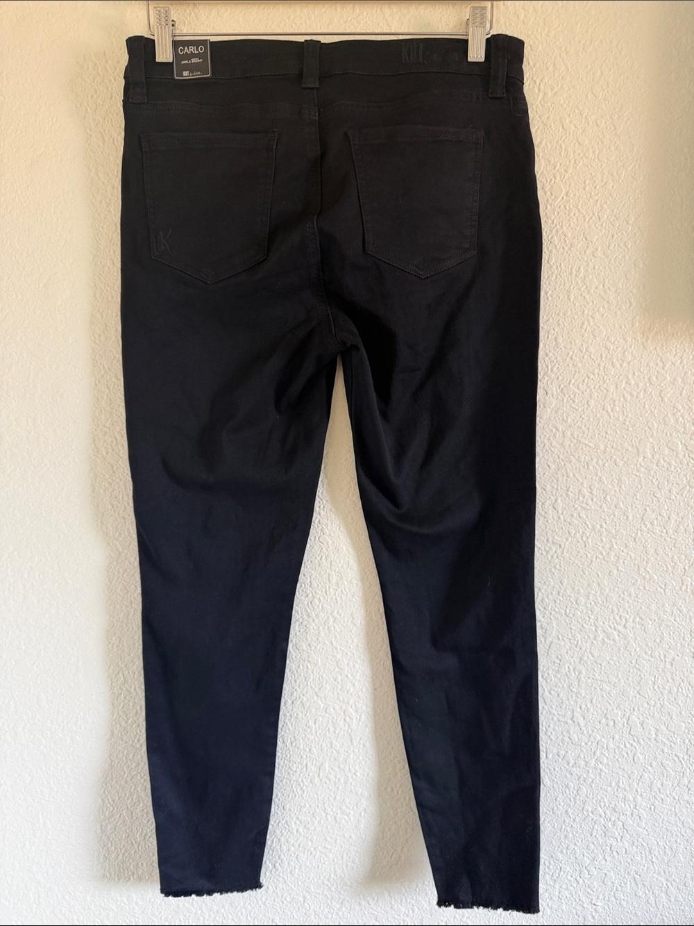 NWT Kut From the Kloth Carlo Ankle Skinny Stretch Black size 10 - Picture 4 of 7